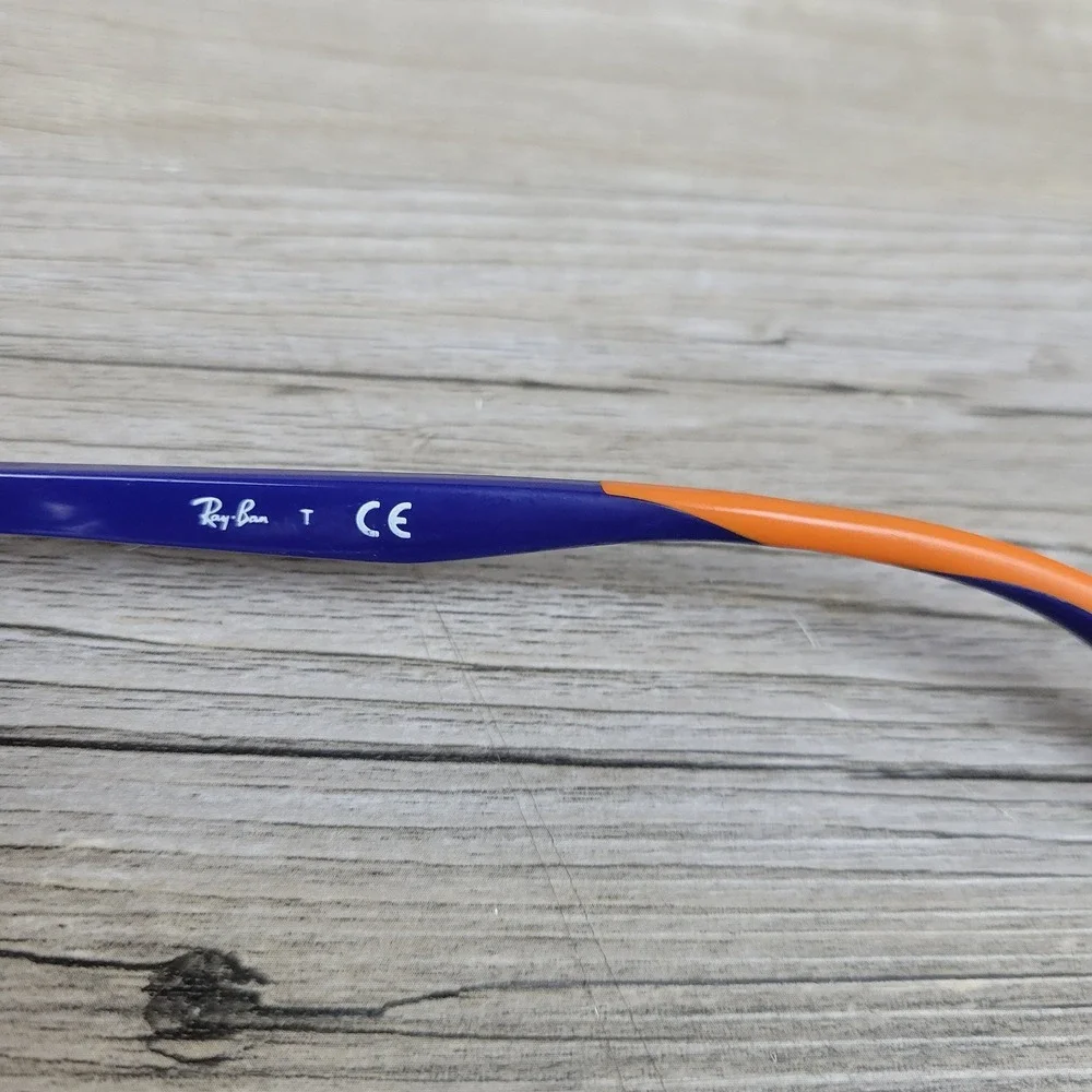 Ray-Ban Eyeglasses RB1586 3775 Blue Orange Kids 49-16-130